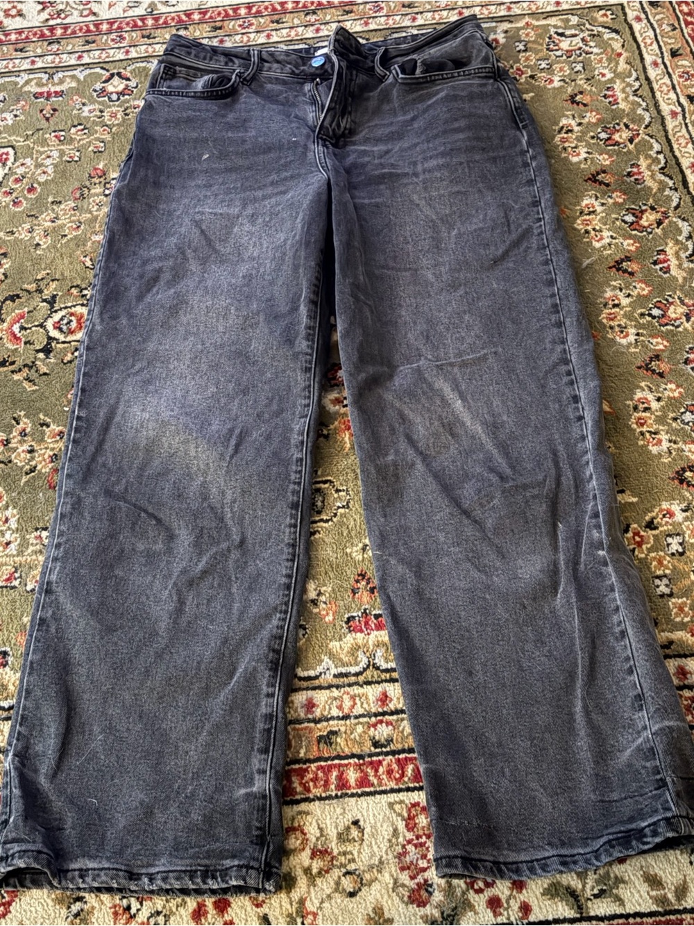 Forever 21 Women's Black Washed Jeans